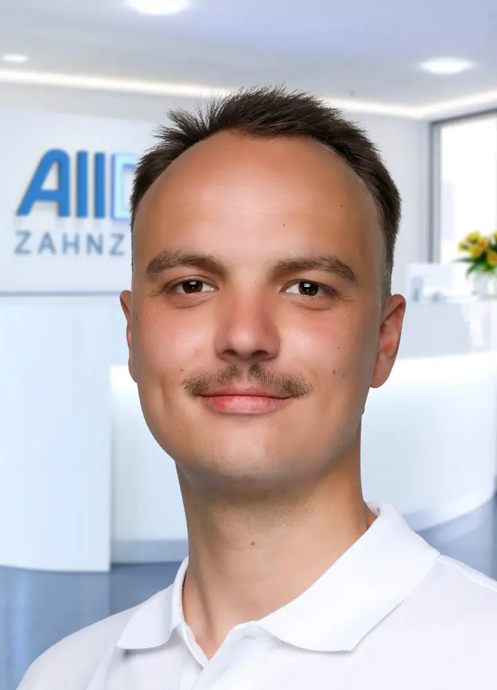 Portrait Zahnarzt Laurenz Neuhaus (AllDent Berlin)