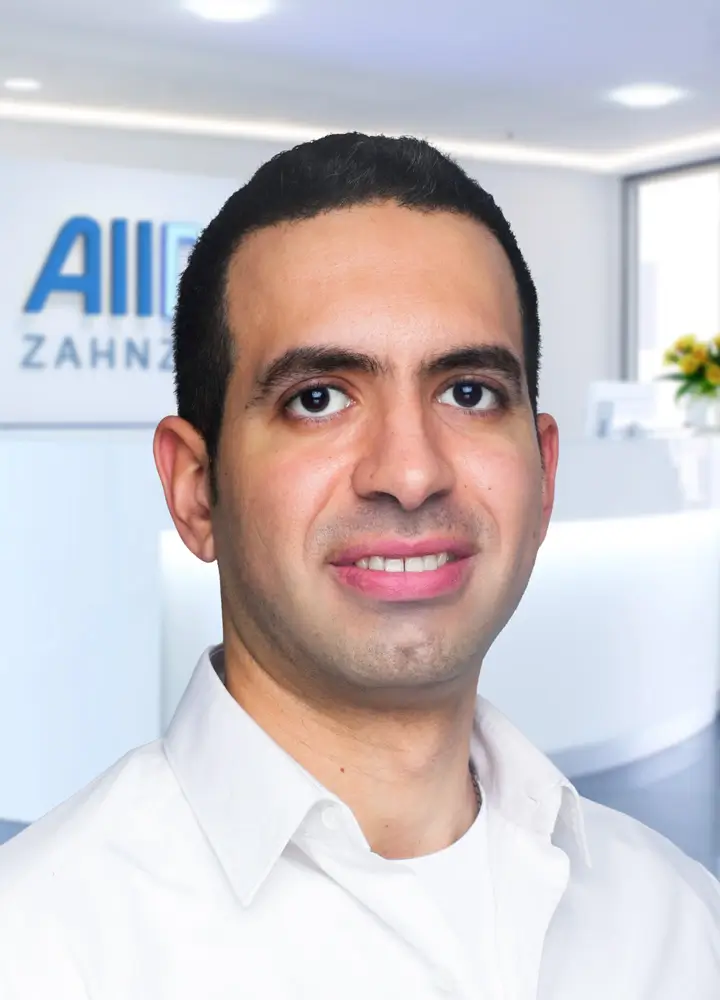 Portrait Zahnarzt Omar Zaazou (AllDent Berlin)
