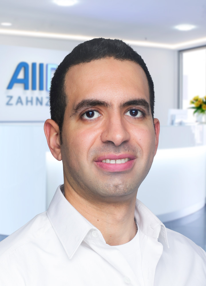 Portrait Zahnarzt Omar Zaazou (AllDent Berlin)