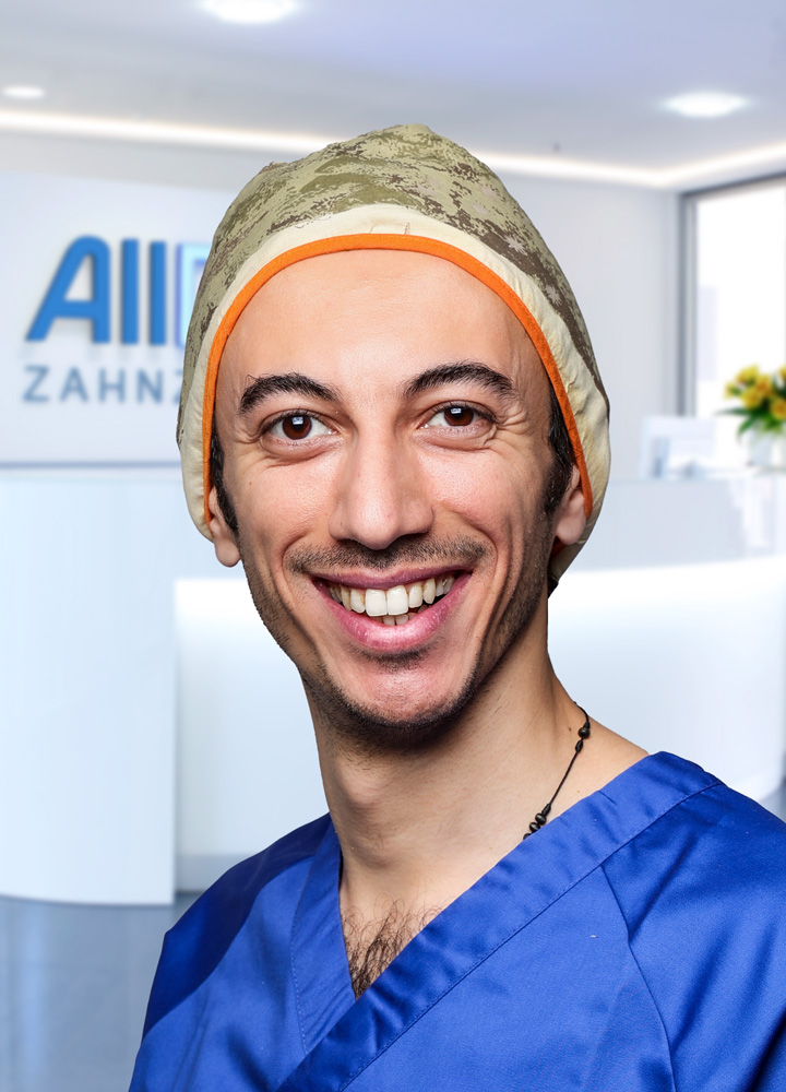 Portrait Zahnmedizinische Prophylaxeassistenz Y. Kenjrawi (AllDent Berlin)